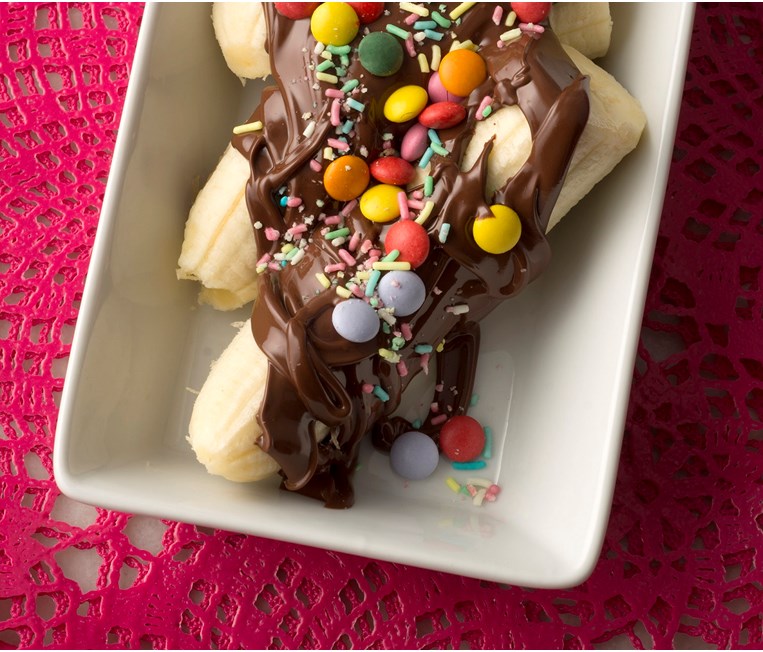 ΜΠΑΝΑΝΕΣ ΜΕ ΣΟΚΟΛΑΤΑ