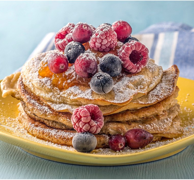 PANCAKES ΜΕ ΜΑΡΜΕΛΑΔΑ