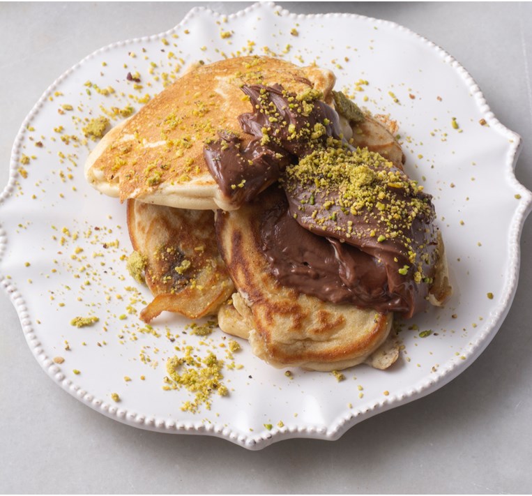 PANCAKES ΜΕ ΜΠΑΝΑΝΑ
