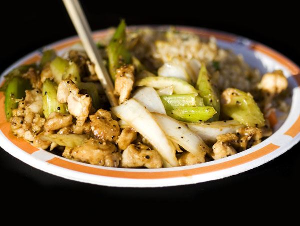 Χοιρινό με σελινόριζες