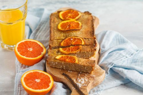 Κεικ πορτοκαλιου vegan